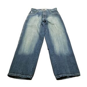 Southpole Jeans Men Size 36 Baggy Y2K Hip Hop Streetwear Skater Faded (35x33.5)
